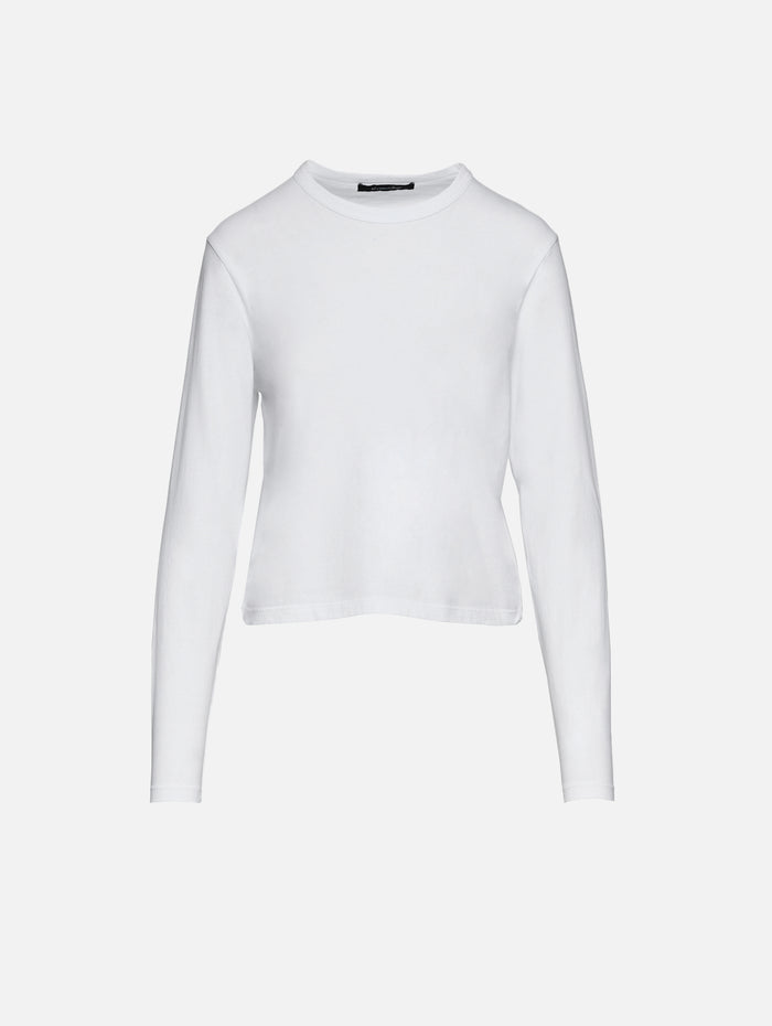 Carrie Long Sleeve Shirt,ELYSEWALKER LABEL,WHITE,Image 1