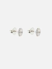 Diamond Link Studs,HOORSENBUHS,YELLOW GOLD,Image 3