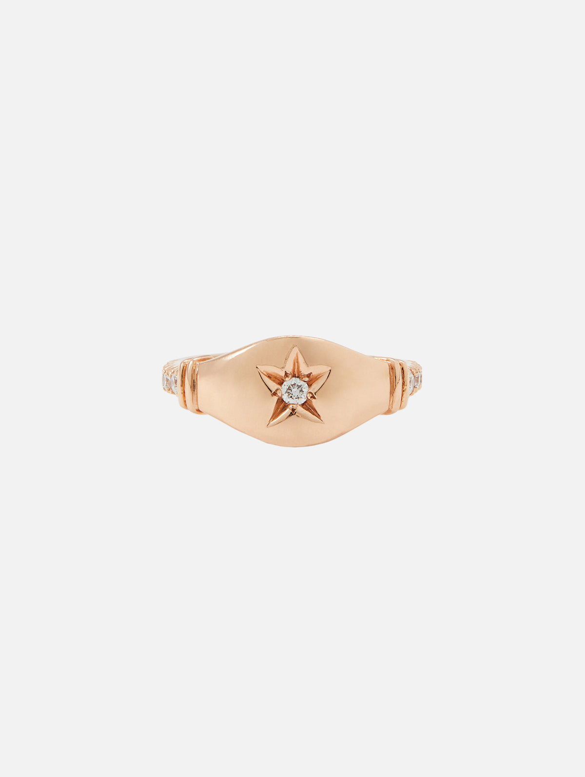 Maia Star Ring,RENVI,ROSE GOLD,Image 1