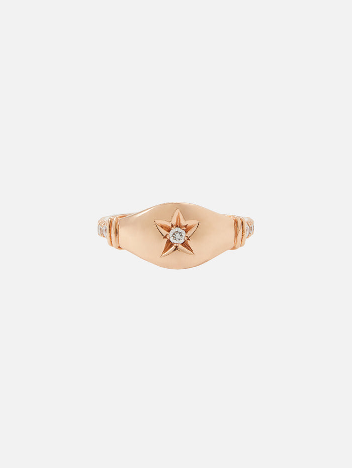 Maia Star Ring,RENVI,ROSE GOLD,Image 1