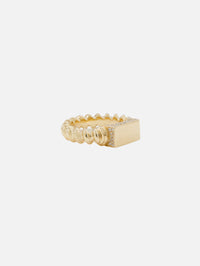 XL Corda Ring,RENVI,YELLOW GOLD,Image 3