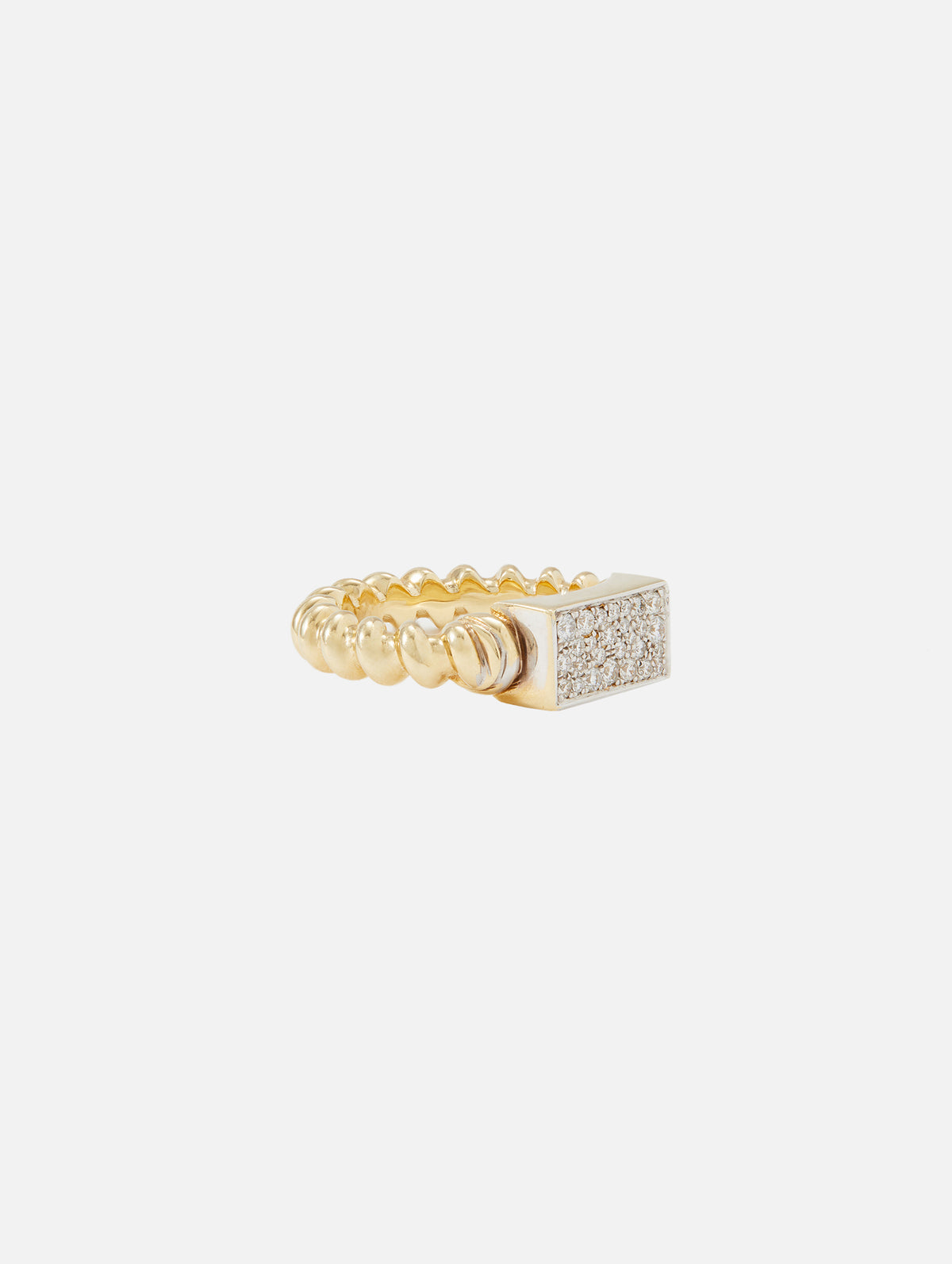 Corda Ring,RENVI,YELLOW GOLD,Image 3