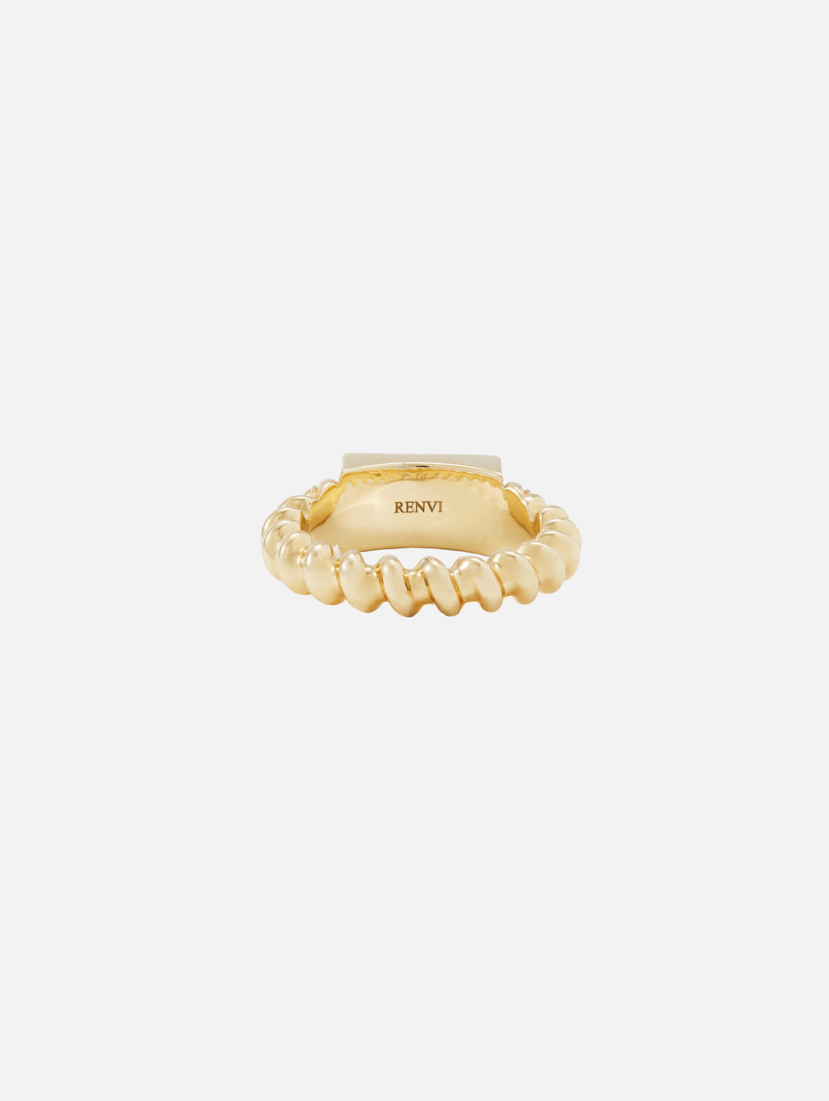 Corda Ring,RENVI,YELLOW GOLD,Image 4