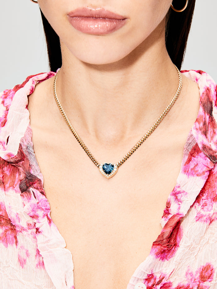 Tesoro Necklace,RENVI,YELLOW GOLD,Image 1