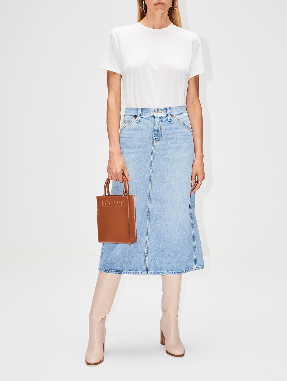 Short Sleeve Boyfriend T-Shirt,ÉTERNE,HEATHER GREY,Image 2