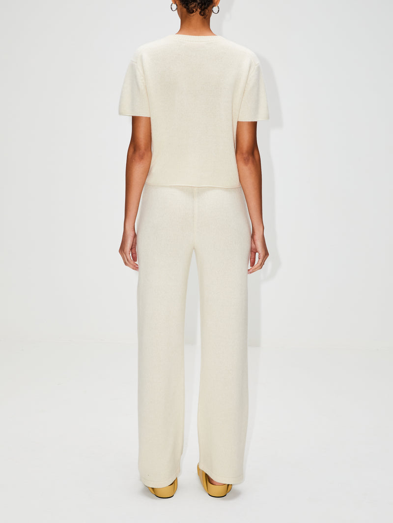 Cashmere Short Sleeve Top