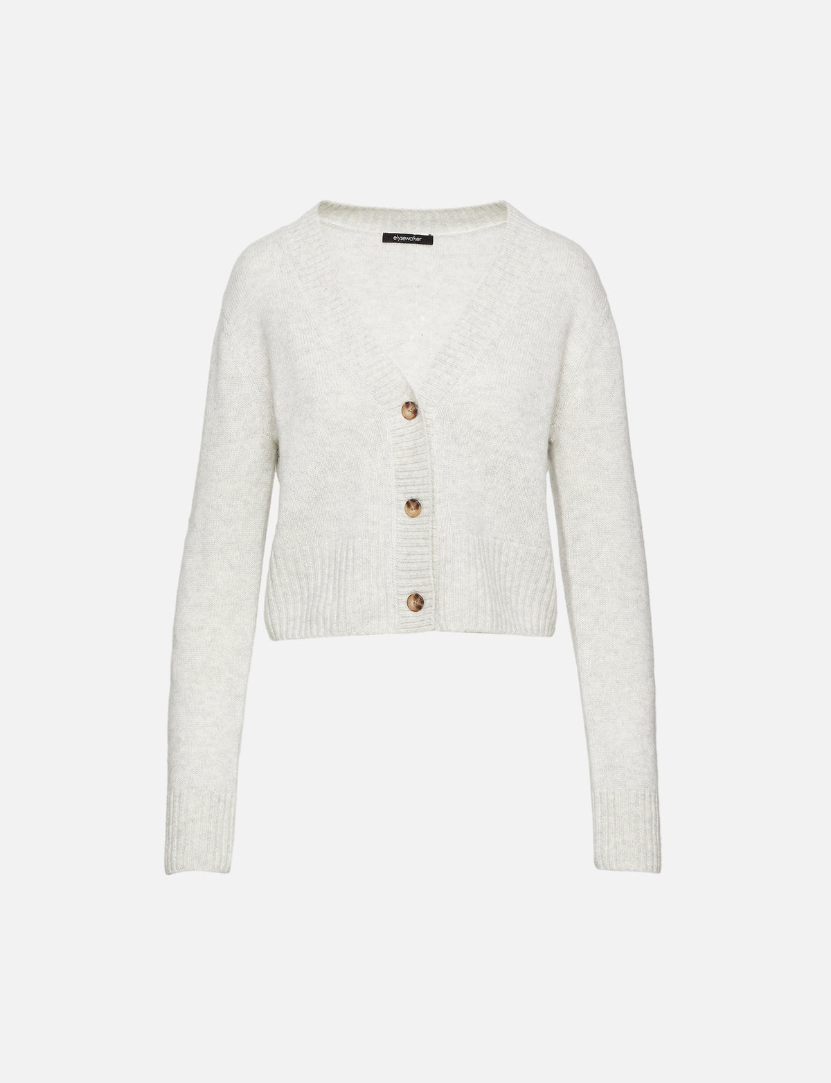 Dove Cropped Cardigan,ELYSEWALKER LABEL,CHALK,Image 10