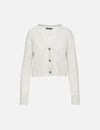 Dove Cropped Cardigan,ELYSEWALKER LABEL,CHALK,Image 10