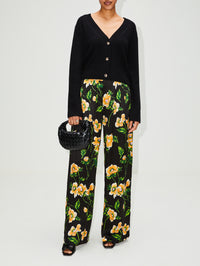 Dove Cropped Cardigan,ELYSEWALKER LABEL,CHALK,Image 5