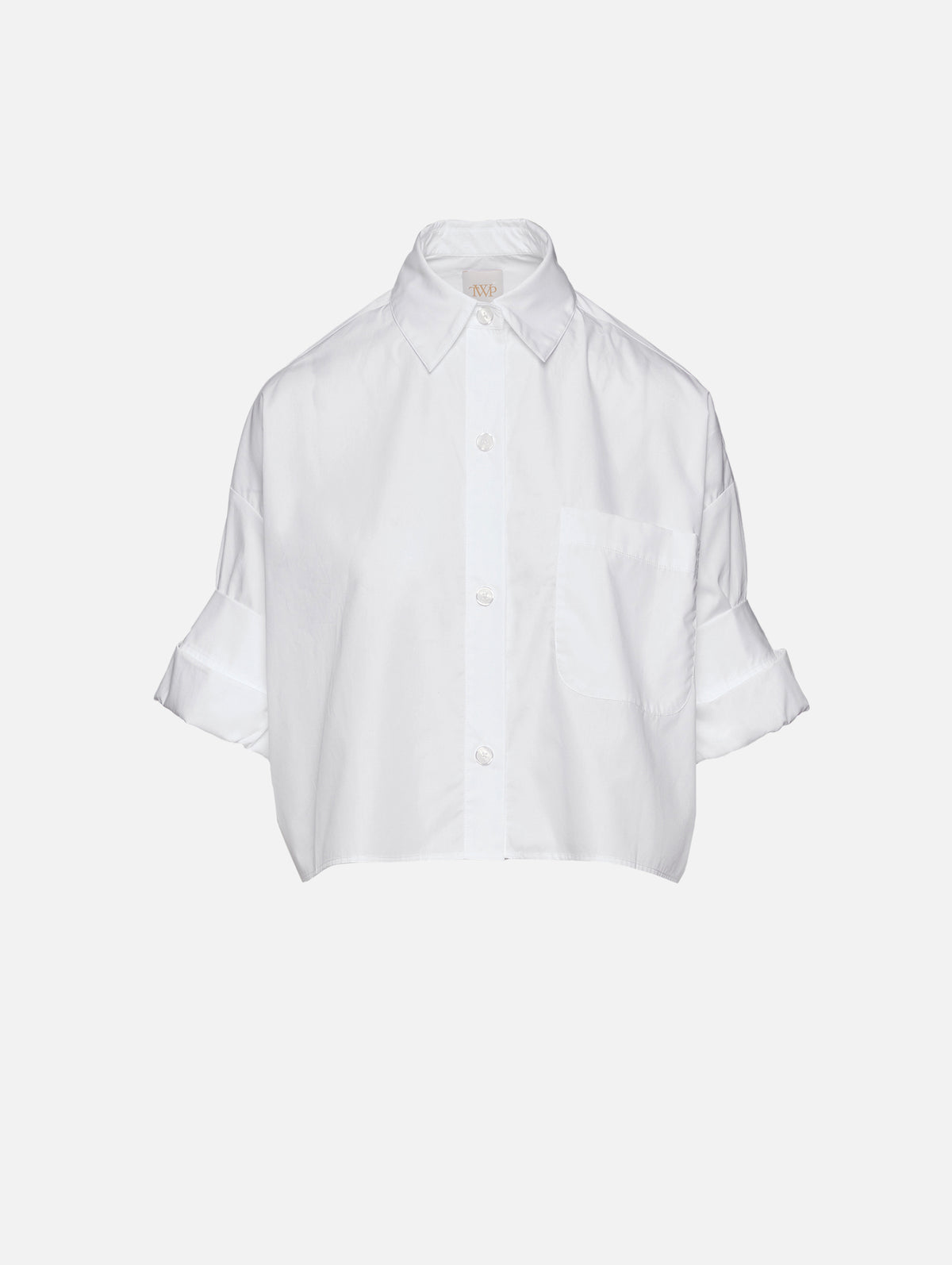 New Ex Shirt,TWP,WHITE,Image 1