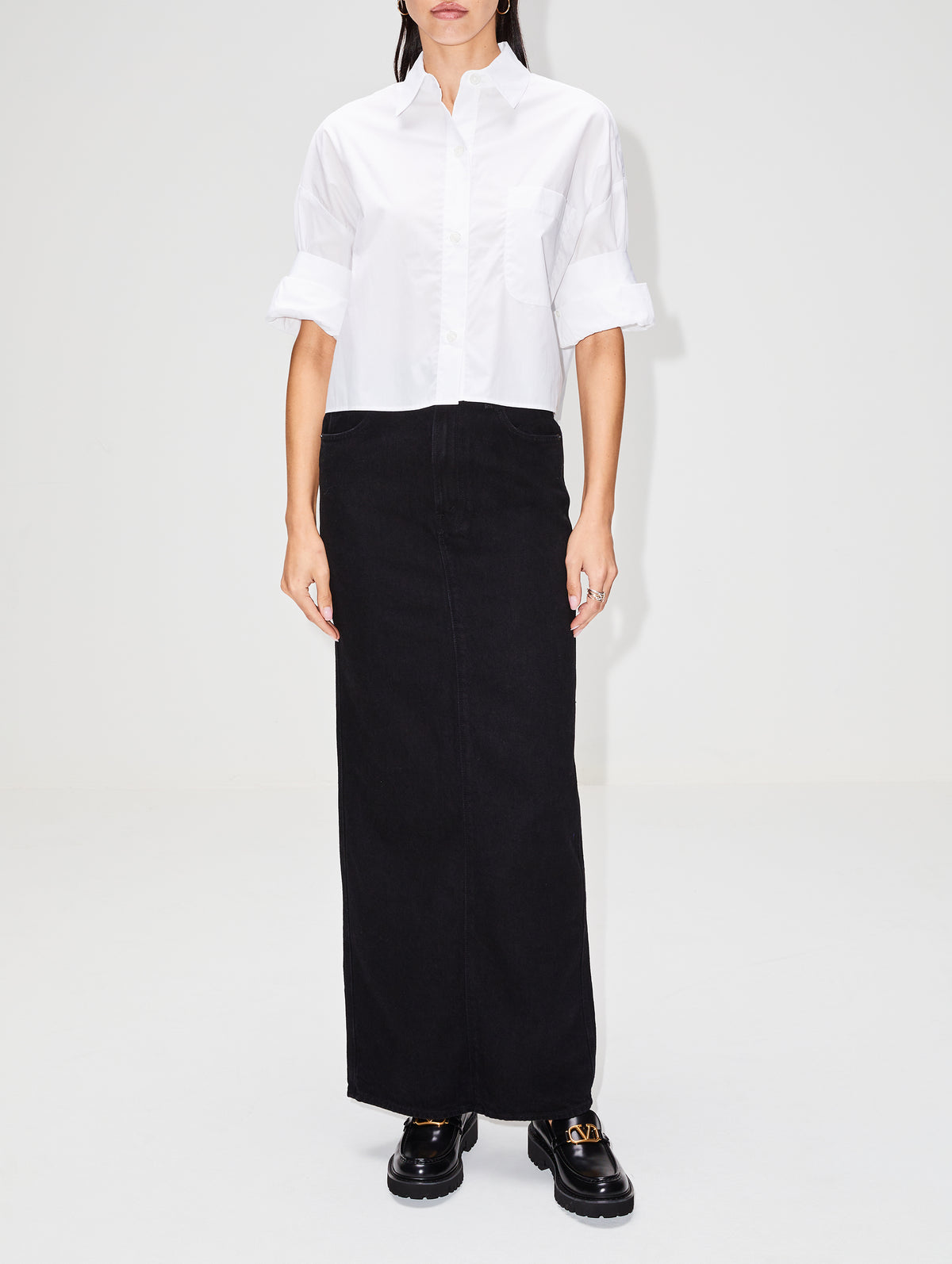 New Ex Shirt,TWP,WHITE,Image 2