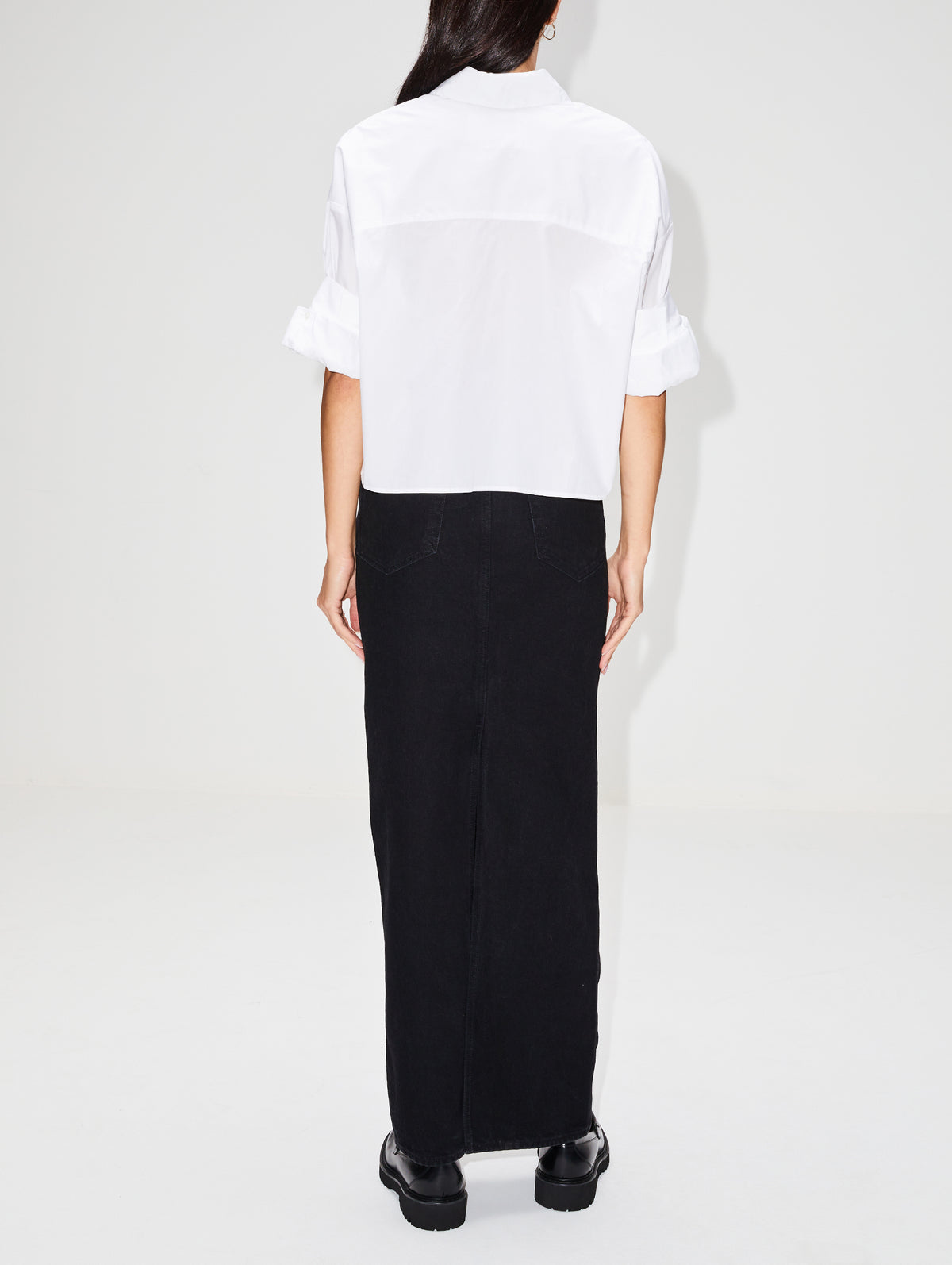 New Ex Shirt,TWP,WHITE,Image 3