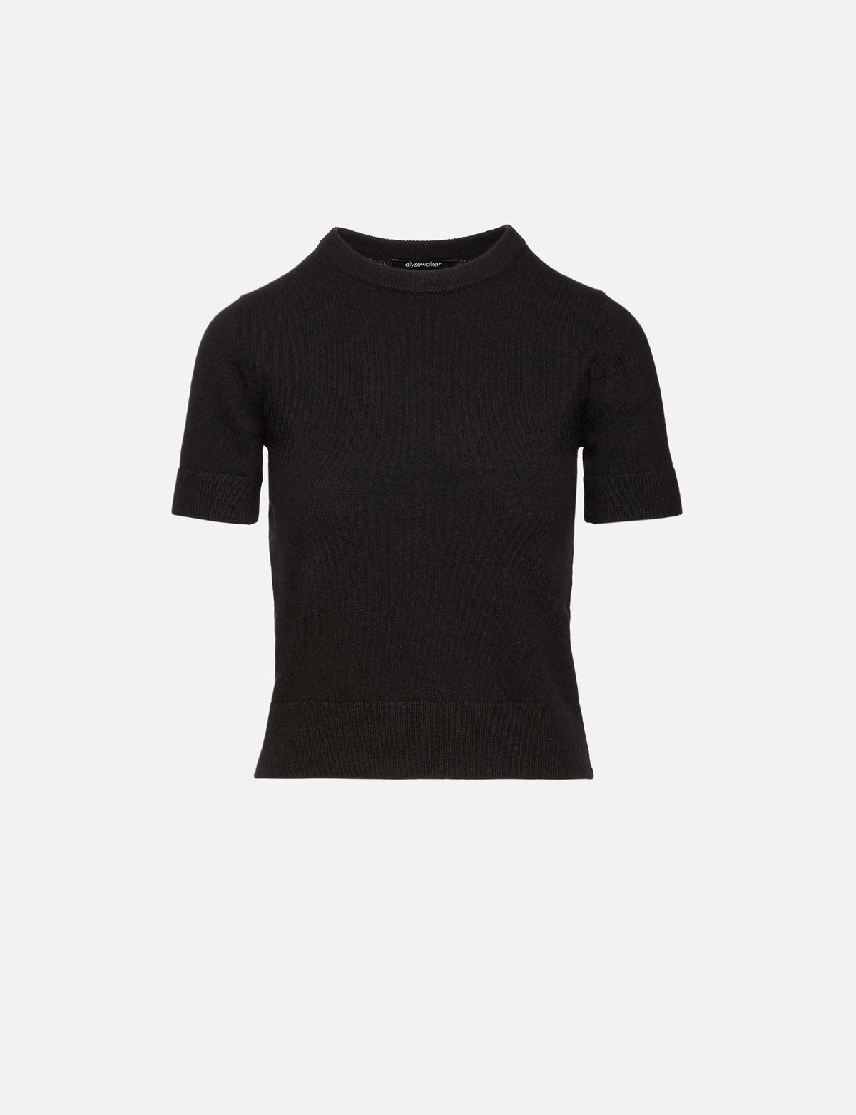Dixie Short Sleeve Sweater,ELYSEWALKER LABEL,CHALK,Image 13