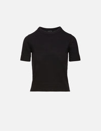 Dixie Short Sleeve Sweater,ELYSEWALKER LABEL,CHALK,Image 13