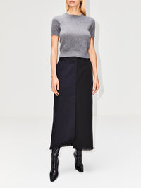 Dixie Short Sleeve Sweater,ELYSEWALKER LABEL,CHALK,Image 5
