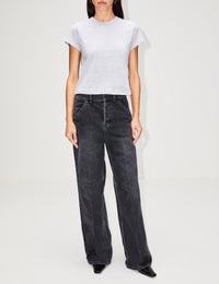 Carrie Crew,ELYSEWALKER LABEL,WHITE,Image 2