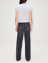Carrie Crew,ELYSEWALKER LABEL,WHITE,Image 3