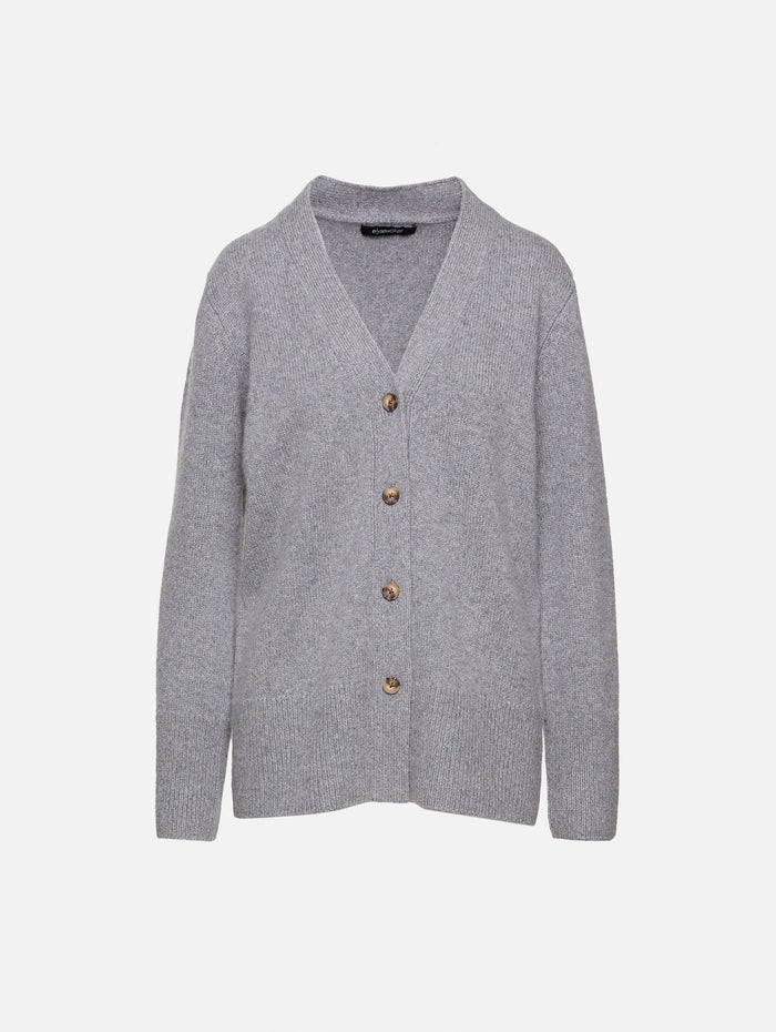 Declan Boyfriend Cardigan,ELYSEWALKER LABEL,GREY,Image 1