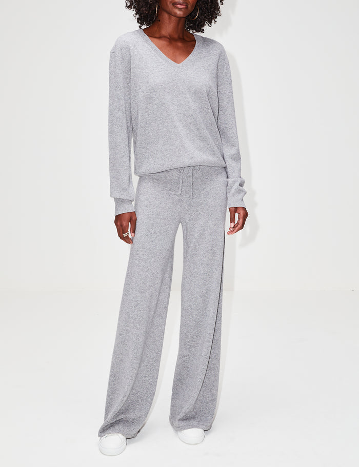 Denver Cashmere Sweater,ELYSEWALKER LABEL,HUSKY,Image 1