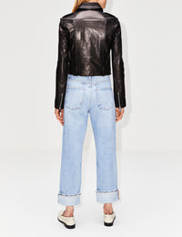 Cordelia Moto Jacket,KHAITE,BLACK,Image 3