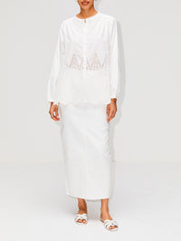 Louisa Shirt,POSSE,WHITE,Image 2