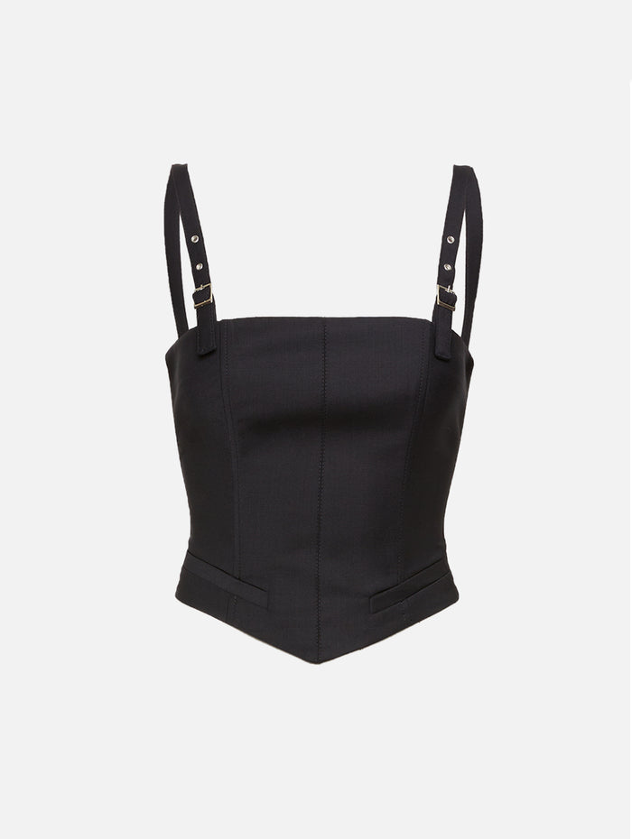Kura Top,AYA MUSE,BLACK,Image 1