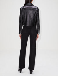 Relaxed Flight Jacket,SUSAN BENDER,BLACK,Image 3