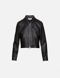 Relaxed Flight Jacket,SUSAN BENDER,BLACK,Image 1
