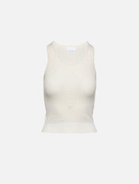 Gene Pointelle Tank,SABLYN,BLACK,Image 4
