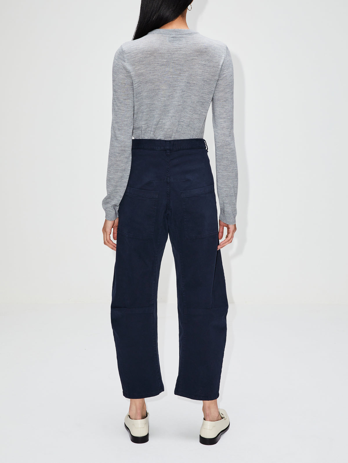 Greta Sweater,PARTOW,NAVY,Image 6