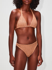 Tammy Bikini,HUNZA G,METALLIC COCOA,Image 3
