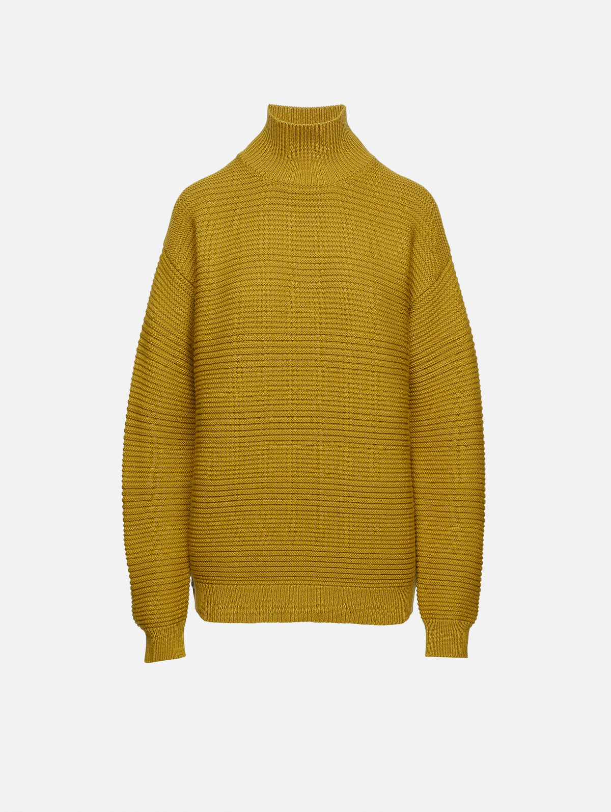 Charlie Turtleneck Top,BRANDON MAXWELL,DRIED TOBACCO,Image 1