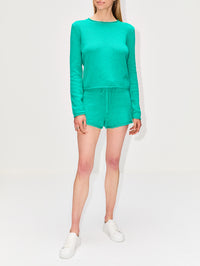 Lounge Short,THE ELDER STATESMAN,MIAMI BLUE,Image 5