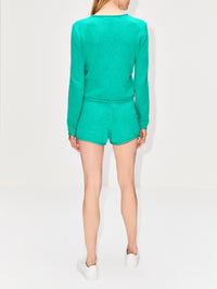 Lounge Short,THE ELDER STATESMAN,MIAMI BLUE,Image 6
