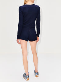 Lounge Short,THE ELDER STATESMAN,MIAMI BLUE,Image 9