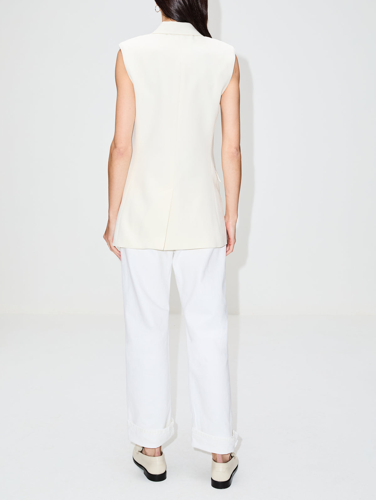 Mayte Vest,GABRIELA HEARST,IVORY,Image 3