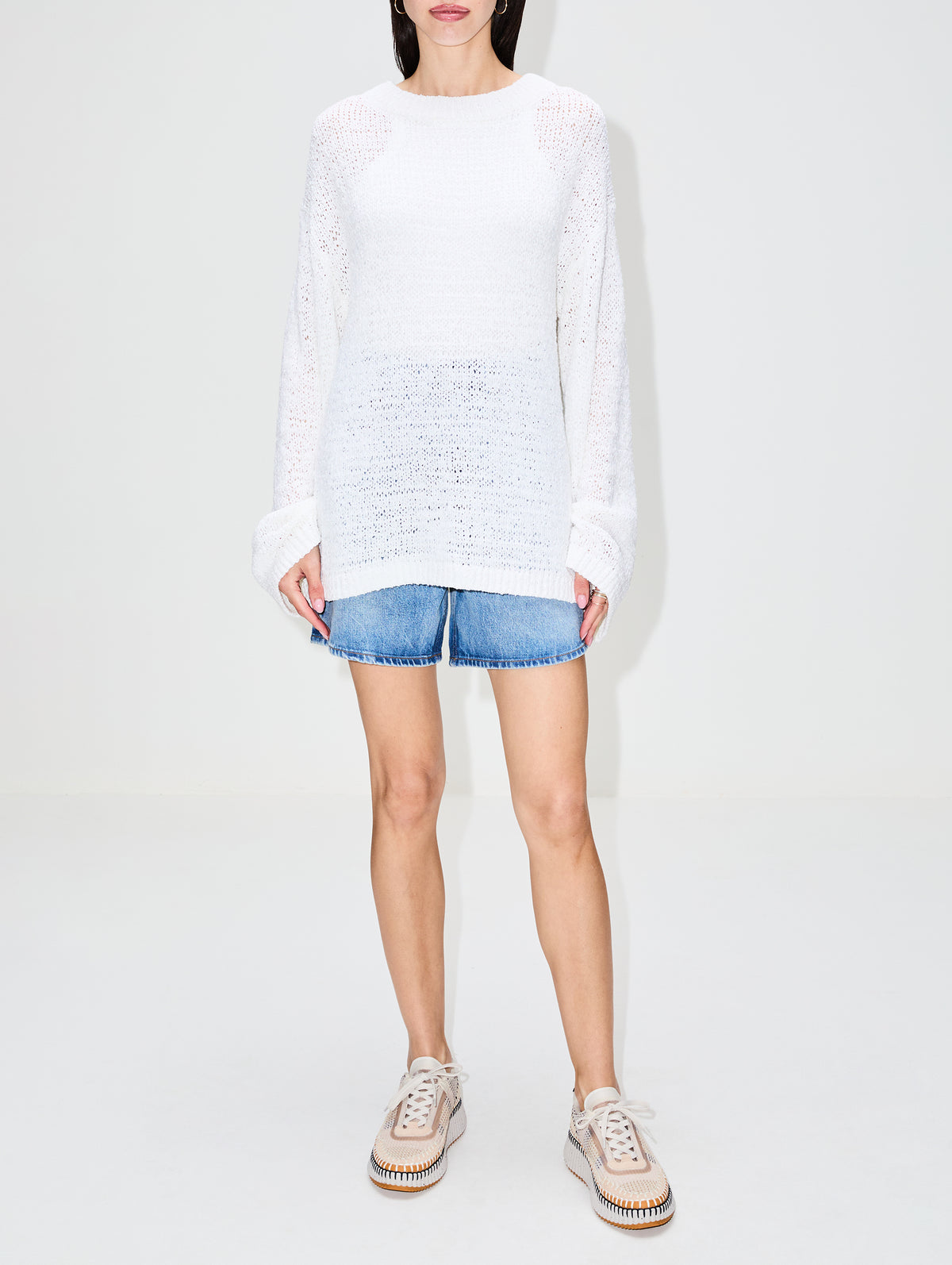 Nama Sneaker,CHLOÉ,BISCOTTI BEIGE,Image 3