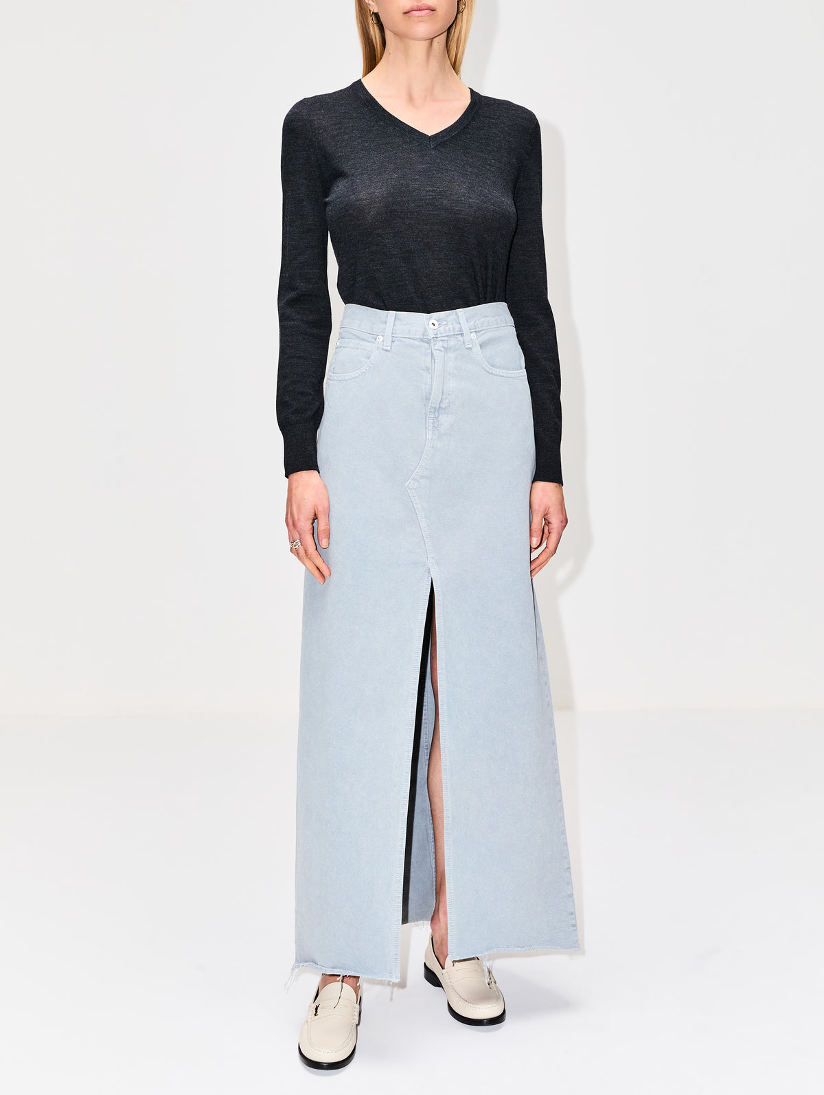 Franca Sweater,PARTOW,BLACK,Image 5