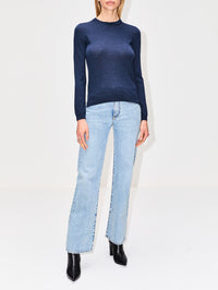 Greta Sweater,PARTOW,NAVY,Image 14