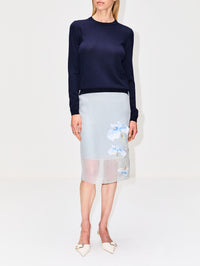 Greta Sweater,PARTOW,NAVY,Image 11