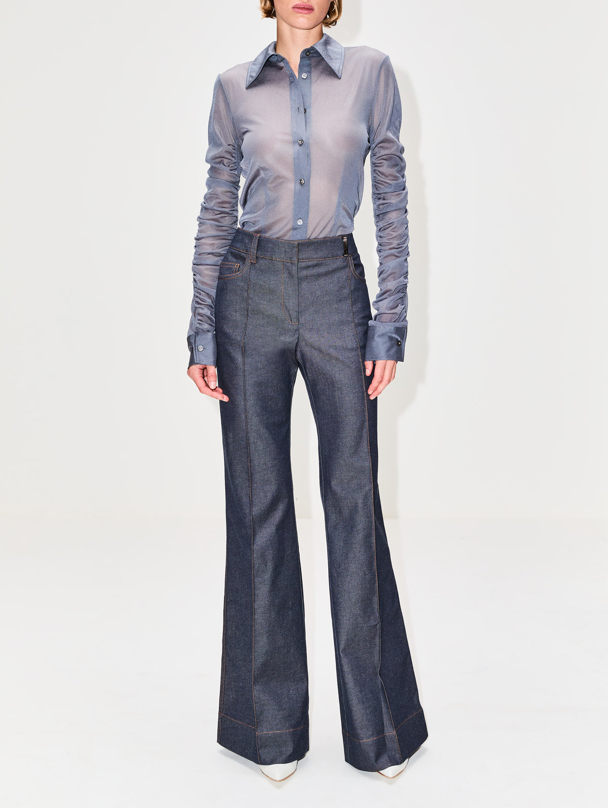 Luidas Shirt,ANONLYCHILD,SLATE,Image 2