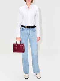 Nano Sac de Jour Carryall Bag,SAINT LAURENT,ROUGE MERLOT,Image 11
