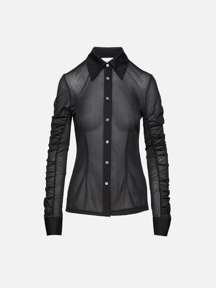 Exclusive Luidas Shirt,ANONLYCHILD,BLACK,Image 1