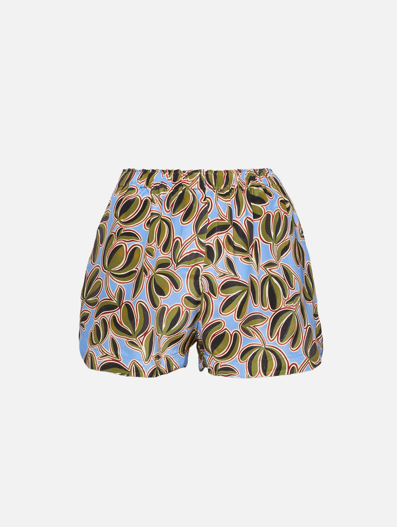 Printed Silk Short