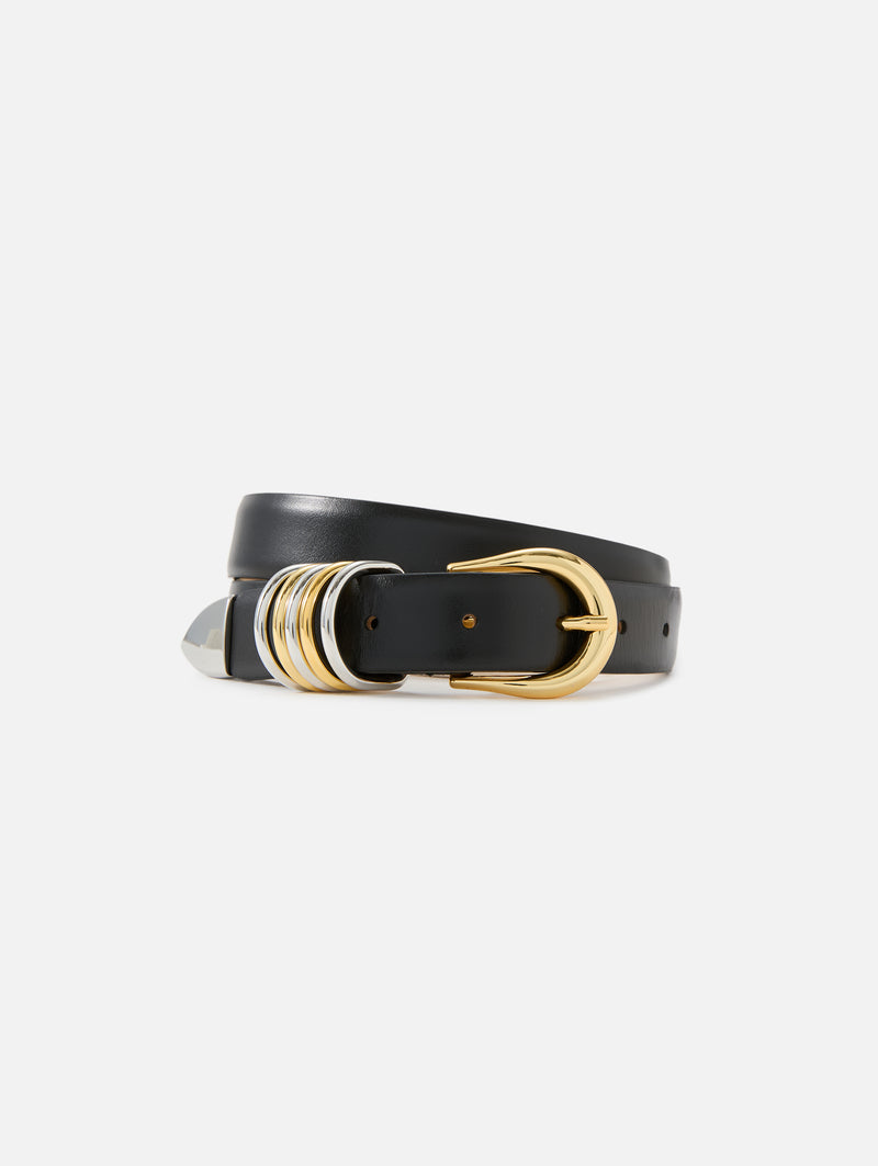 Hollyhock Mixed Metal Belt