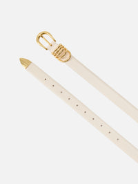 Hollyhock Gold Polished Belt,DEHANCHE,IVORY GOLD,Image 3