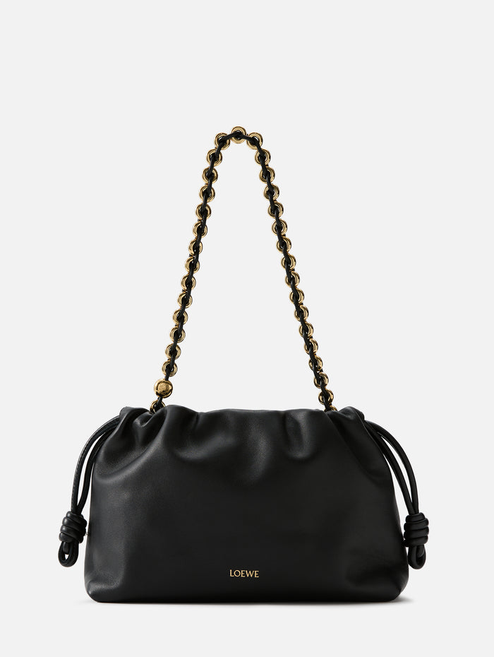 Flamenco Purse,LOEWE,BLACK,Image 1