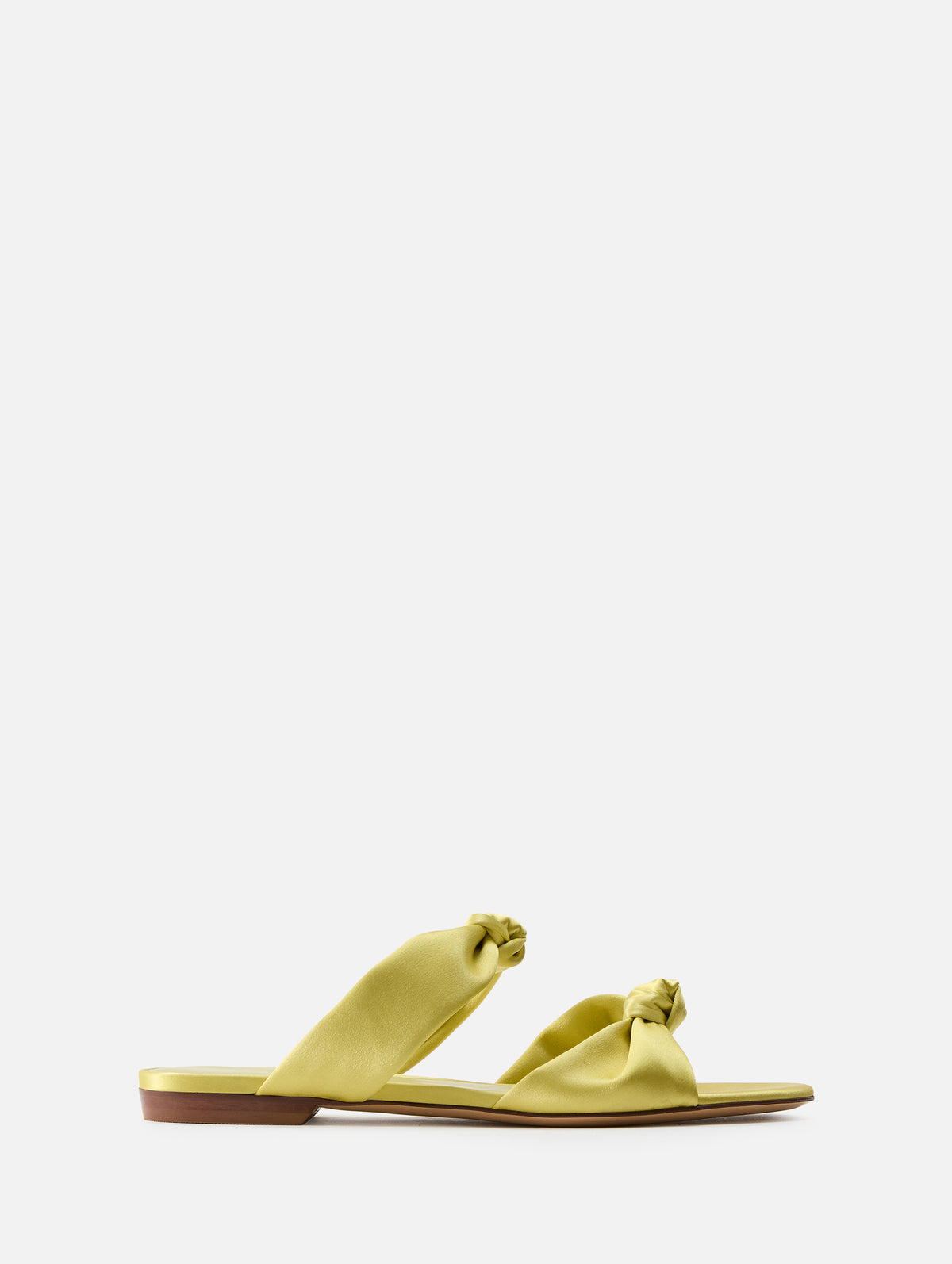 Two Knot Flat Sandal,LE MONDE BERYL,LIME,Image 1