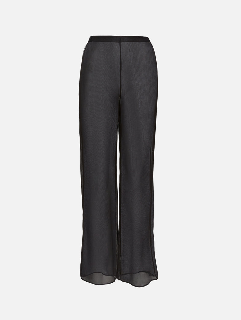 Silk Chiffon Bias Trouser