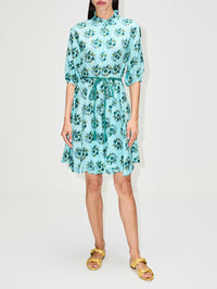 Two Knot Flat Sandal,LE MONDE BERYL,LIME,Image 3